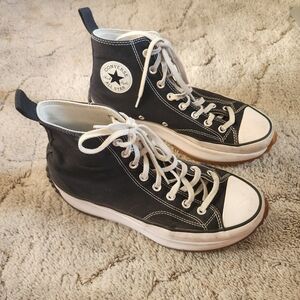 Converse Run Star Hike Platform High Top Sneakers Size 10.5